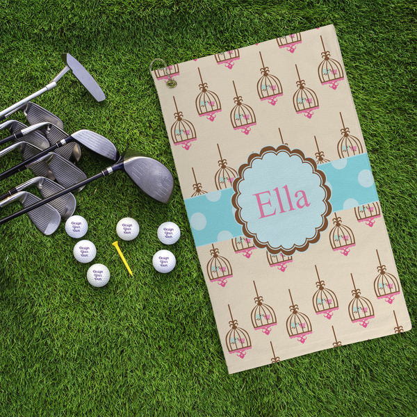 Kissing Birds Microfiber Golf Towels - LIFESTYLE