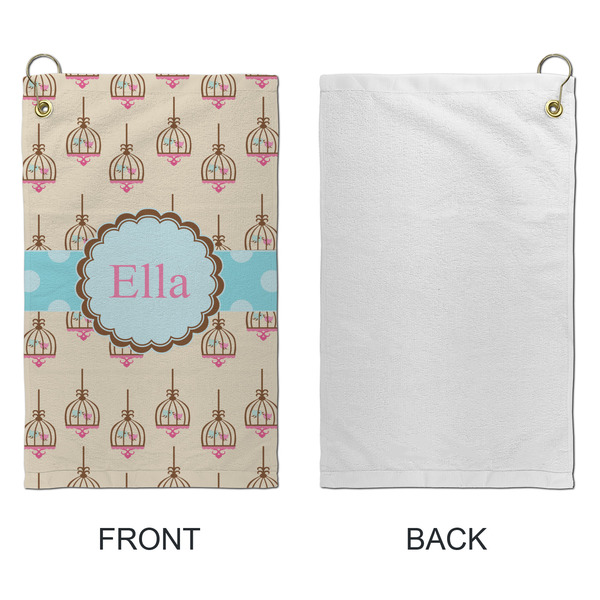 Kissing Birds Microfiber Golf Towels - Small - APPROVAL