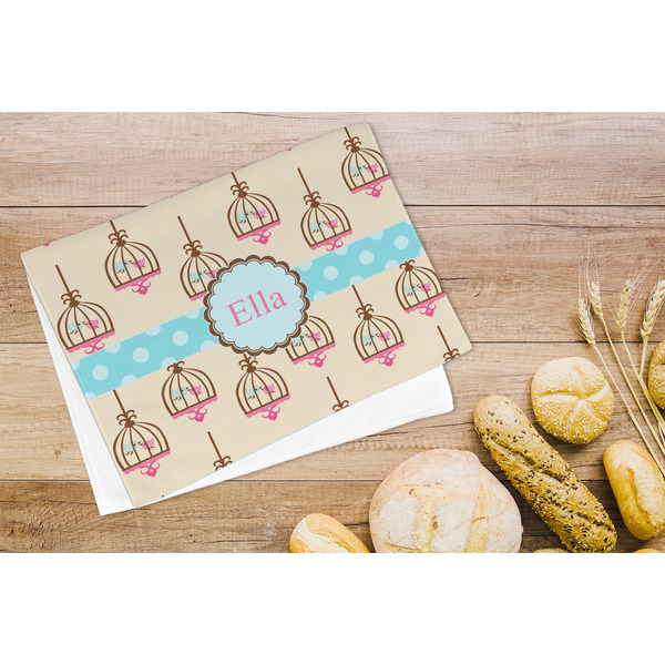 Kissing Birds Microfiber Kitchen Towel - LIFESTYLE