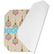 Kissing Birds Octagon Placemat - Single front (folded)
