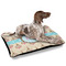 Kissing Birds Outdoor Dog Beds - Large - IN CONTEXT