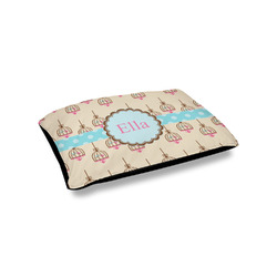 Kissing Birds Outdoor Dog Bed - Small (Personalized)