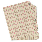 Kissing Birds Binder Tab Divider Set (Personalized)