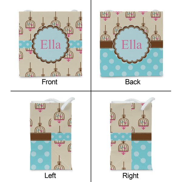 Kissing Birds Party Favor Gift Bag - Gloss - Approval