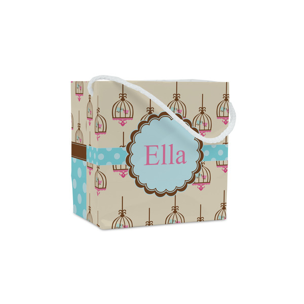 Custom Kissing Birds Party Favor Gift Bags (Personalized)