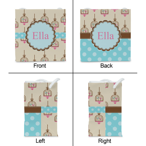 Kissing Birds Party Favor Gift Bag - Matte - Approval