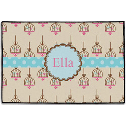 Kissing Birds Door Mat - 36"x24" (Personalized)