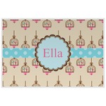 Kissing Birds Laminated Placemat w/ Name or Text