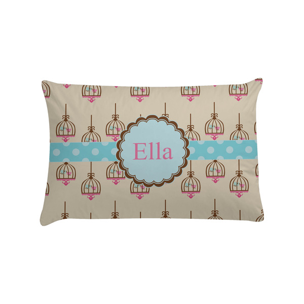 Custom Kissing Birds Pillow Case - Standard (Personalized)