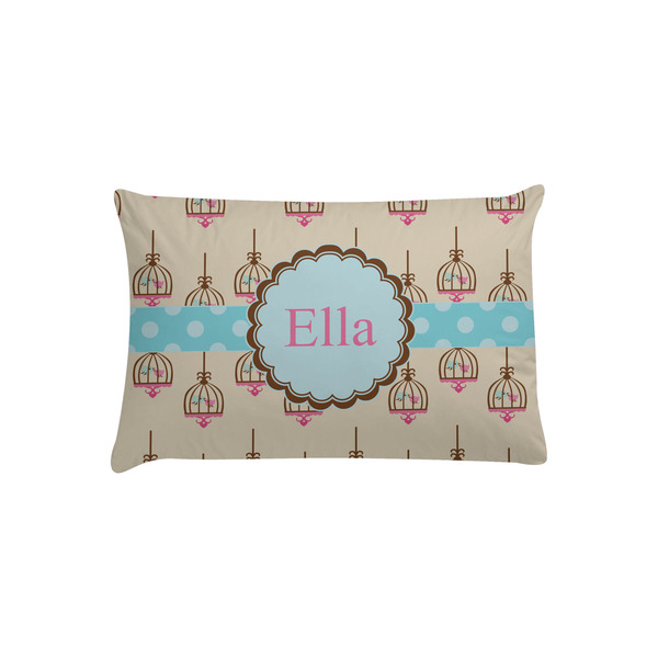 Custom Kissing Birds Pillow Case - Toddler (Personalized)