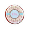 Kissing Birds Printed Icing Circle - XSmall - On Cookie