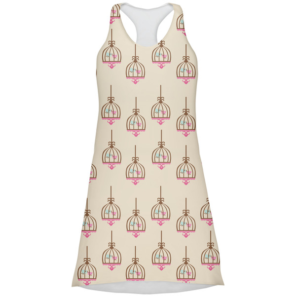 Custom Kissing Birds Racerback Dress