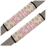 Kissing Birds Seat Belt Covers (Set of 2) (Personalized)