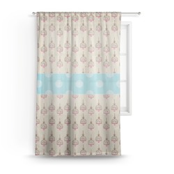 Kissing Birds Sheer Curtains (Personalized)