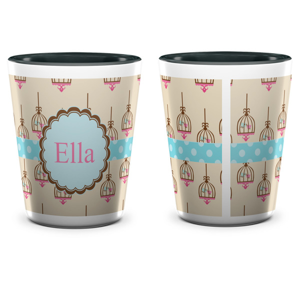 Kissing Birds Shot Glass - Two Tone - APPROVAL