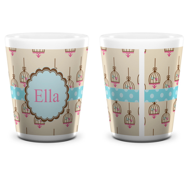 Kissing Birds Shot Glass - White - APPROVAL