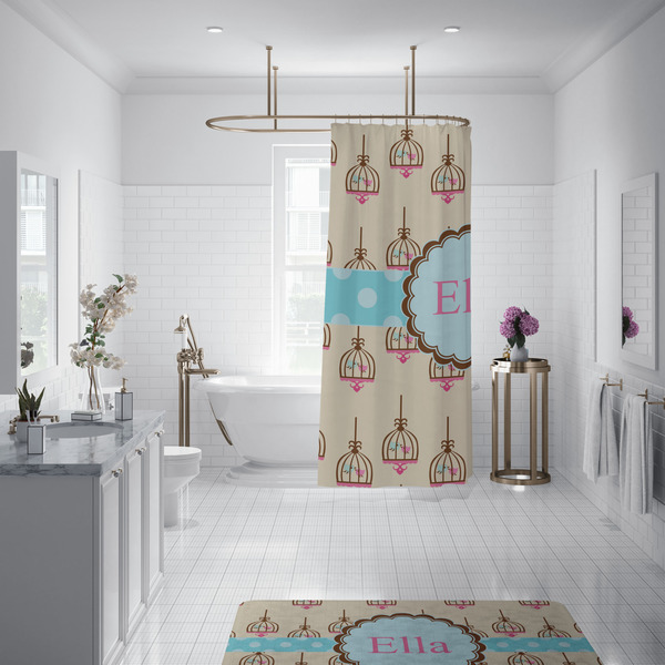 Kissing Birds Shower Curtain - 70"x83"
