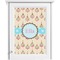 Kissing Birds Single White Cabinet Decal