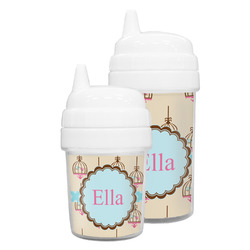 Kissing Birds Sippy Cup (Personalized)