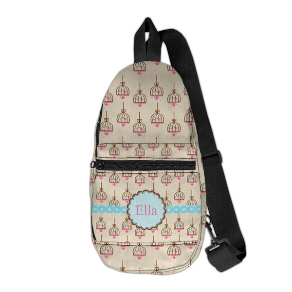 Custom Kissing Birds Sling Bag (Personalized)