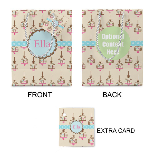 Kissing Birds Small Gift Bag - Approval