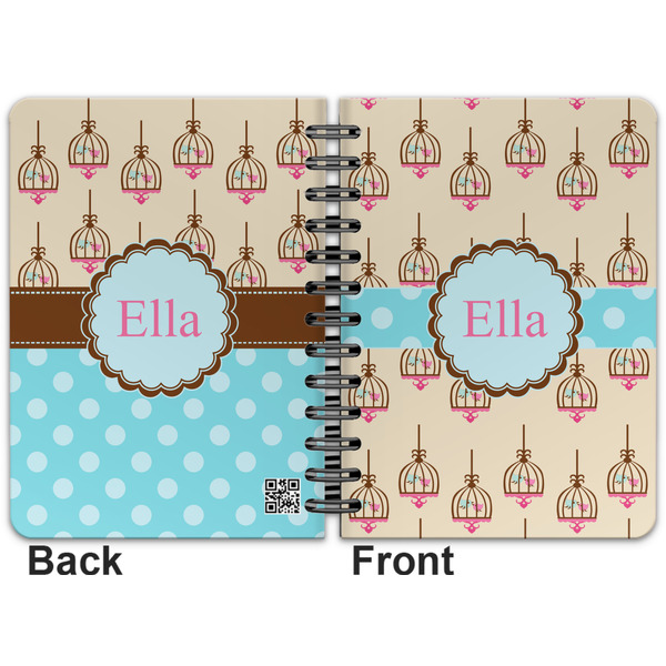 Kissing Birds Spiral Journal 5 x 7 - Apvl