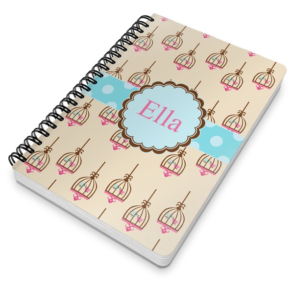 Kissing Birds Spiral Journal 7 x 10 - Main