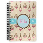 Kissing Birds Spiral Notebook (Personalized)