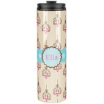 Kissing Birds Stainless Steel Skinny Tumbler - 20 oz (Personalized)