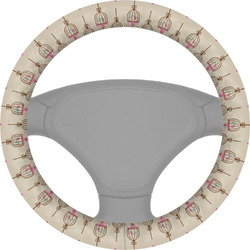 Kissing Birds Steering Wheel Cover