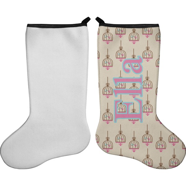 Kissing Birds Stocking - Single-Sided - Approval