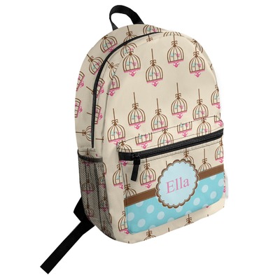 Kissing Birds Student Backpack (Personalized)