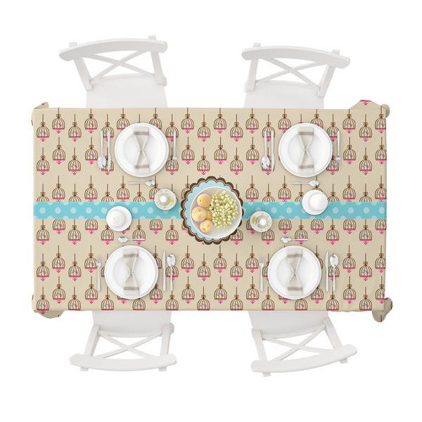 Kissing Birds Tablecloths (58"x102") - TOP VIEW