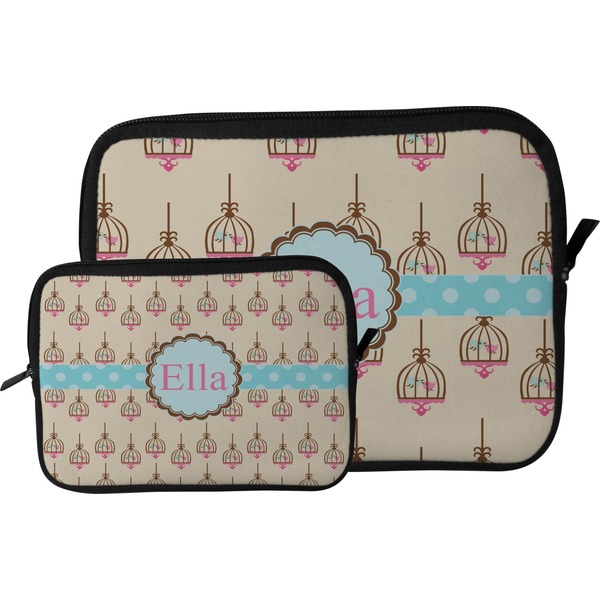 Kissing Birds Tablet Sleeve (Size Comparison)