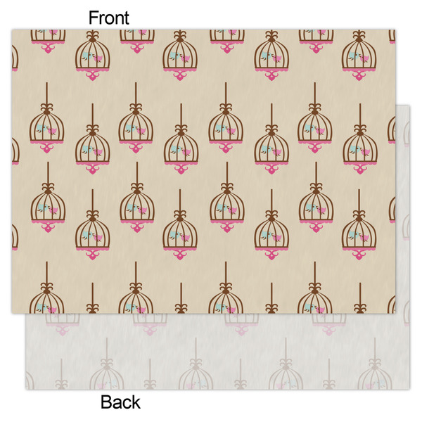 Kissing Birds Tissue Paper - Heavyweight - Large - Front & Back