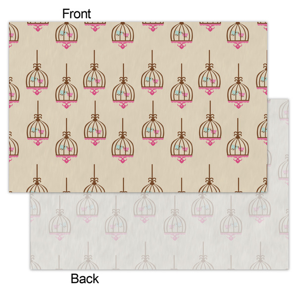 Kissing Birds Tissue Paper - Heavyweight - Small - Front & Back