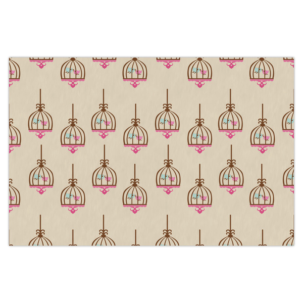 Custom Kissing Birds X-Large Tissue Papers Sheets - Heavyweight
