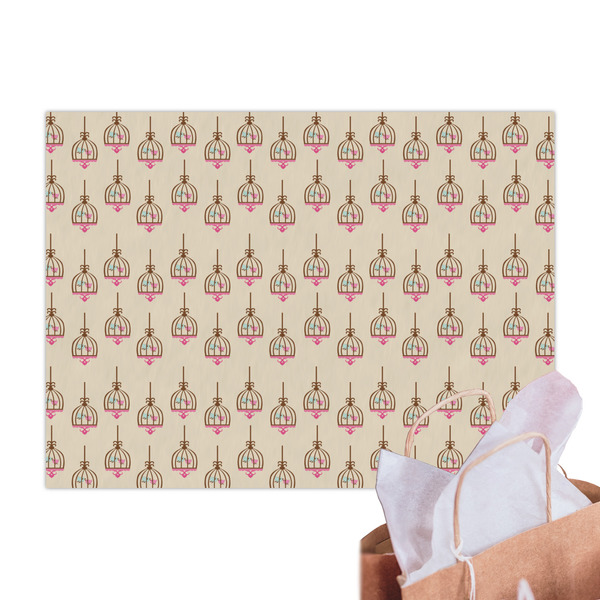 Kissing Birds Tissue Paper Sheets - Main