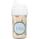 Kissing Birds Toddler Sippy Cup (Personalized)