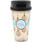 Kissing Birds Acrylic Travel Mug without Handle (Personalized)