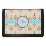 Kissing Birds Trifold Wallet (Personalized)