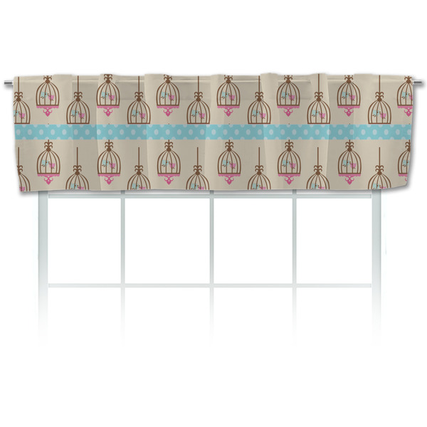Custom Kissing Birds Valance