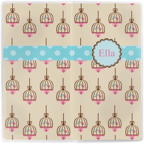 Kissing Birds Vinyl Document Wallet - Apvl