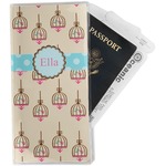 Kissing Birds Travel Document Holder