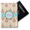 Kissing Birds Vinyl Passport Holder (Personalized)
