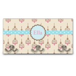 Kissing Birds Wall Mounted Coat Rack (Personalized)