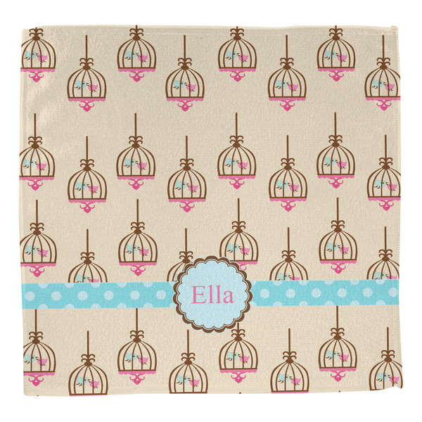 Kissing Birds Washcloth - Front - No Soap