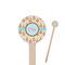 Kissing Birds Round Wooden Stir Sticks (Personalized)