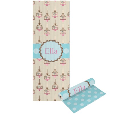 Kissing Birds Yoga Mat - Printed Front and Back (Personalized)