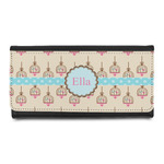 Kissing Birds Leatherette Ladies Wallet (Personalized)